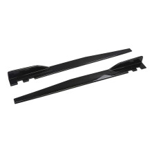 2 Pcs Side Skirts for Opel Omega B Caravan 1999-2003, Bright Black Side Skirt Extensions for Collision Protection