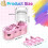 Paint Brush Rinse Tool Artist Friendly Pink Color Drain Function For Easy Maintenance 4