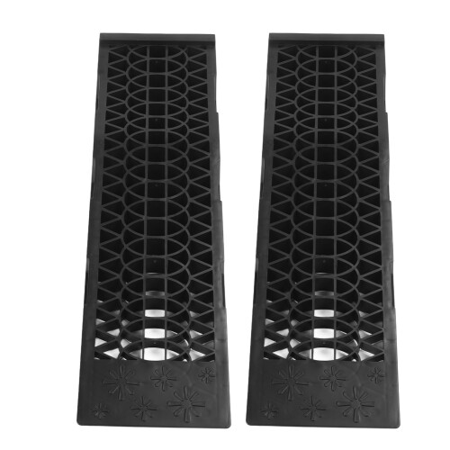 2pcs 4,400lbs Capacity Low Profile Car Ramps 1