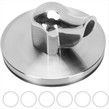 Portafilter Spout,54mm Single Bottomless Spout for Coffee Machines