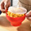 Foldable Silicone Popcorn Bowl with Cover Ideal for Home 3