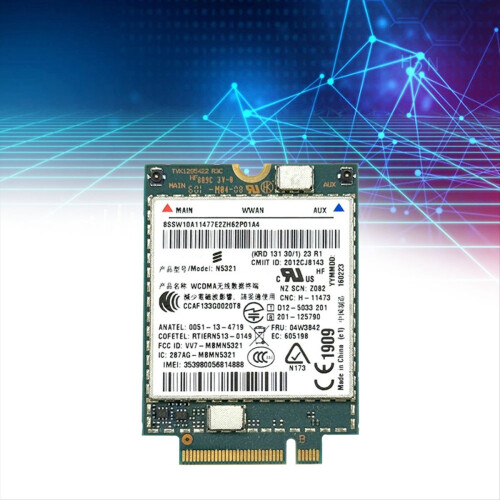 N5321 04W3842 Modul 3G Placă WWAN Adaptor placă wireless 2