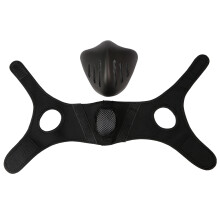 TPU Outdoor Taktik Gesichtsmaske zum Schießen & Jagen, 15x14cm, Schwarz