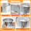 Cake Ring Adjustable Stainless Steel Baking Ring Sturdy Cake Mould 5