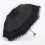Ombrellone in pizzo nero 2