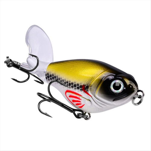 Angelköder Topwater Whopper Popper Schwimmender Wobbler 12g E