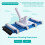 Pool Vacuum Head with Side Brushes and Wheels Vacuum Head 5