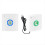 Wireless Long Distance Voice Intercom Full Duplex Door Phone White 1
