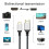 2m 4K 60Hz -Compatibele kabel Micro-naar-compatibele kabel 4