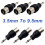 20 ks konektorů 3,5 mm mono jack (samec) na 9,5 mm jack (samice) 4