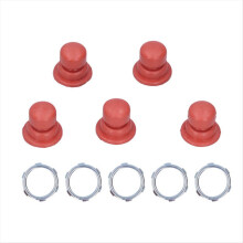 5PCS Rasenmäher Vergaser Primer Birne Taste für