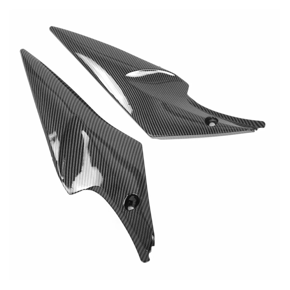 Carbon Side Cover Panels Fairing For Suzuki Gsxr 600 750 2006 2007 K6 Gsx-R Motorcycle Black 6447073674372