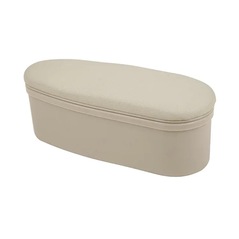 Storage Functional Armrests For Car Door Leather - Ergonomic Arm Elbow Support Pad, Heightening Auto Interior Parts, White 6447073674426