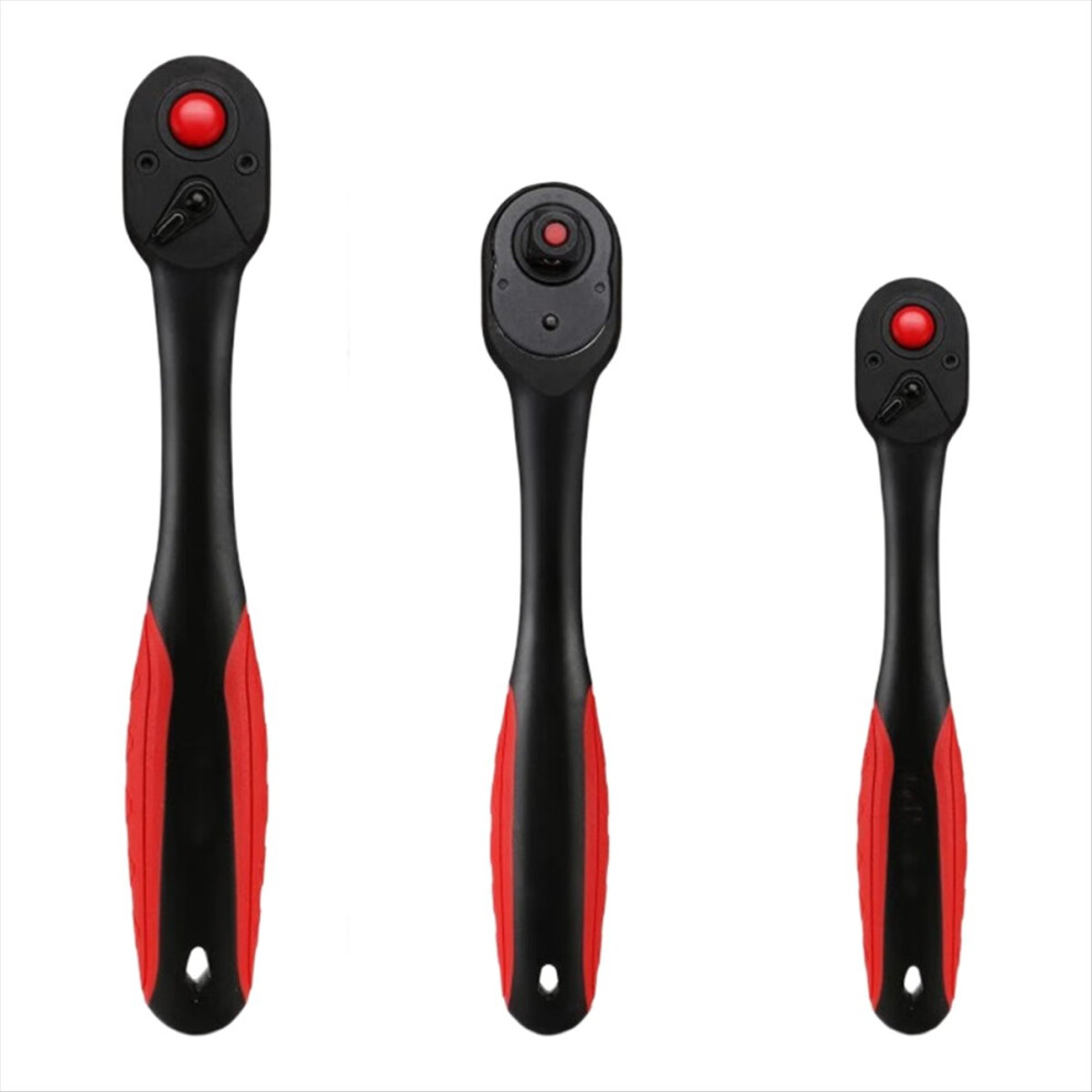 72-Tooth Ratchet Wrench Quick Release Ratchet Handle Reversible 4851907676593