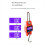 C06B 300kg/50g Portable Electronic Hook Scale Charging 4