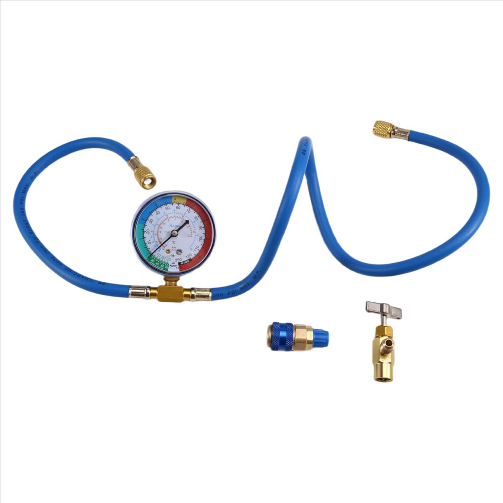R134a Air Conditioning Refrigerant Charging Hose With Gauge 4851907688312
