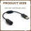 USB Breakaway Cable for Logitech G920 G923 G27 G29 Racing Wheels 5