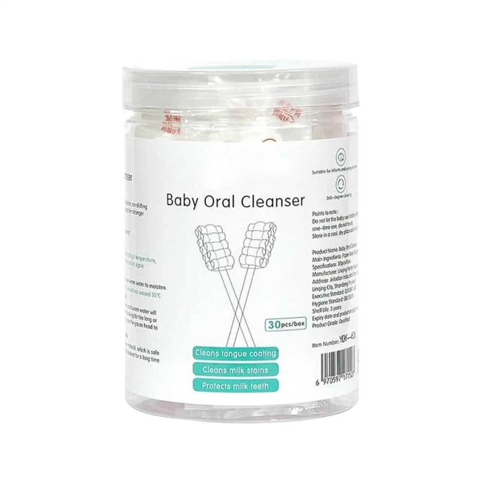 Baby Mouth Cleaner for Infants, Soft Gauze Brush for Gum Care, Hygienic Toothbrush for Toddler Teeth and Tongue Cleaning