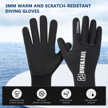 3MM Diving Gloves Warm Anti-scratch UPF 50+ UV