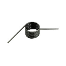 V-Shape Small Torsion Spring 10pcs, Wire Diameter 1.2mm, 3/6/9 Coils, 180/120/90/60 Degree, Silver 6.5mm Style