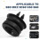 Car Rubber Pad Air Cleaner Assembly Mount Rubber Cushion for 5