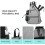 Backpack Adjustable Sling Bag Tennis Racket Bag 4