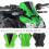 Motorcykel forrude til Z650 Z900 sort 5