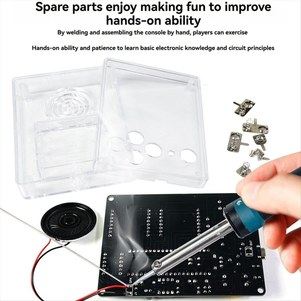 Diy Game Kit Game Console Electronic Soldering Kit Shell 4851660302722