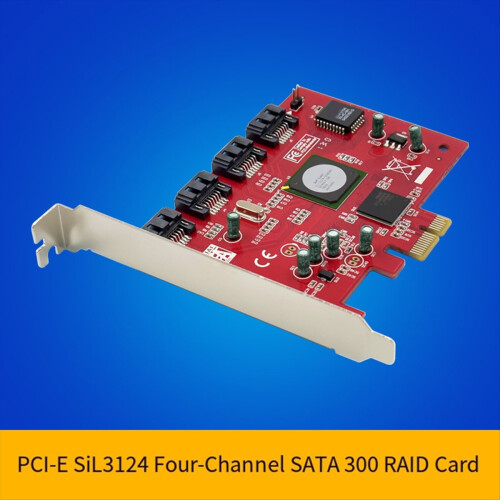 PCI-E X1 til 4-ports 3.0 kortadapter 1