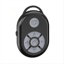 Telecomandă Bluetooth pentru selfie-uri, controler wireless compact