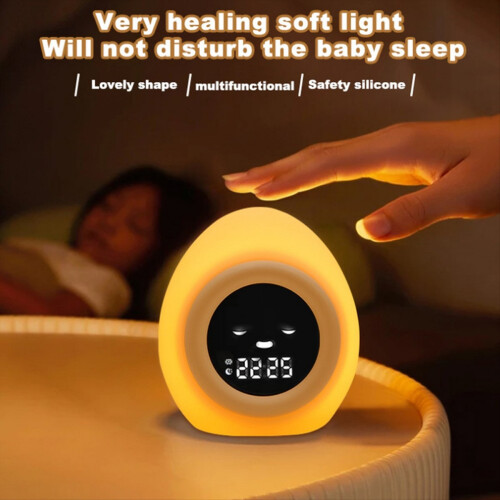Kids Clock, Grow Clock with , Sound Machine, Nap Timer 2