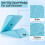 2PC Squat Wedge Block Non Slip Light Blue 4