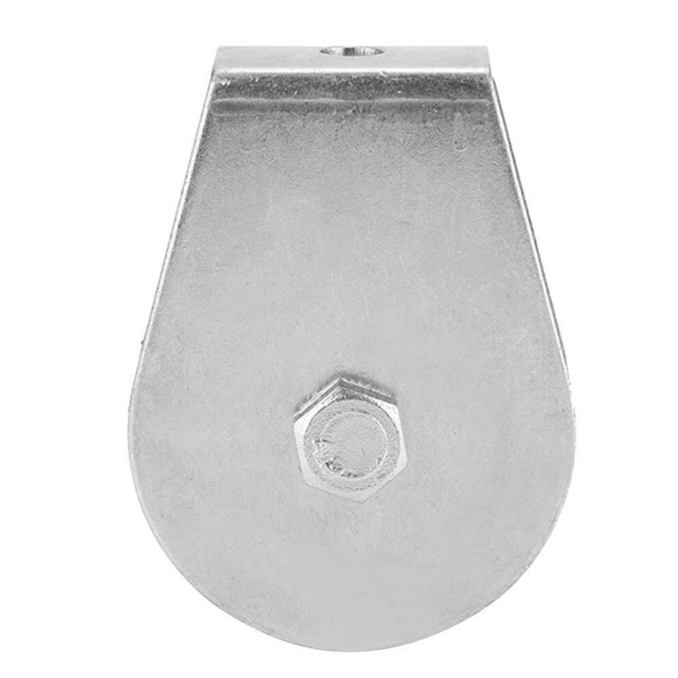 Pulley Block 0.3 Tons Loading Single Swivel Pulley Roller Lifting Wheel For Wire Rope And Hanging Objects 9084446902600