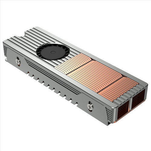 SSD-køleplade, indbygget højhastighedsblæser, harddiskradiator 2