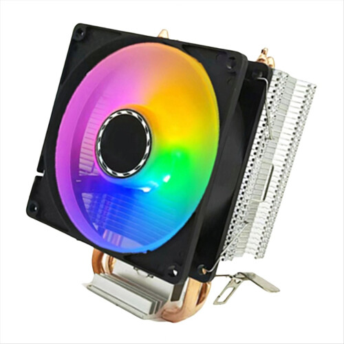 CPU-køler 2 varmerør PC-radiatorkøling 3PIN til 1700 1150