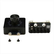 2-benet 12V24V ventilator DC hastighedsregulatormodul A