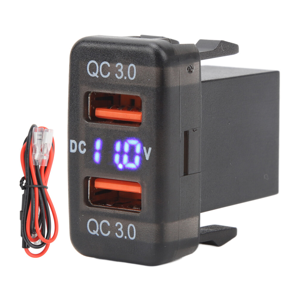 Dual Usb Port Charger Socket Qc3.0 Fast Charge 8320539201351