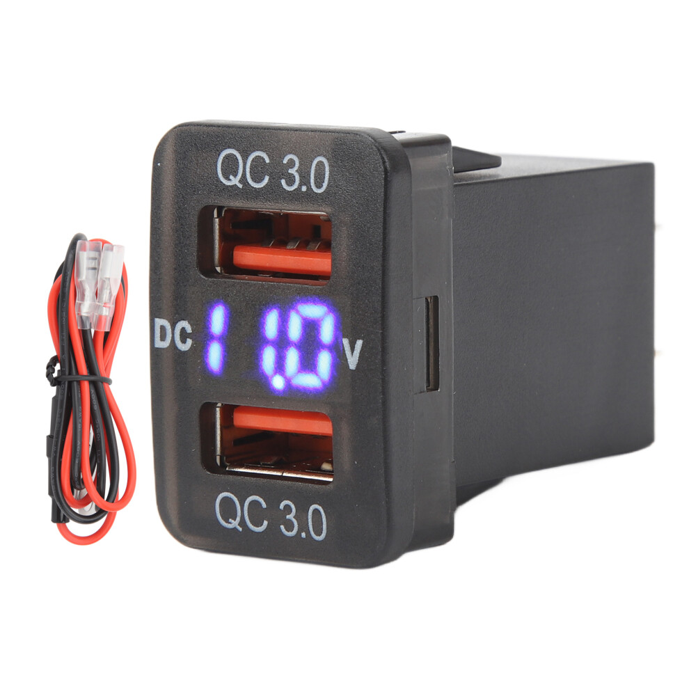 Dual Usb Port Charger Socket Qc3.0 Fast Charge 8320539201382