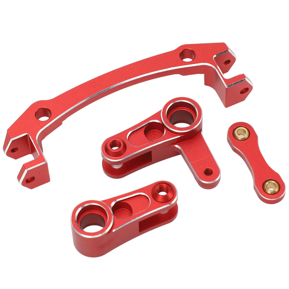 Aluminum Alloy Steering Bellcrank Servo Saver For 1/8 Mojave 4X4 4S Rc Car Red 8791349231768