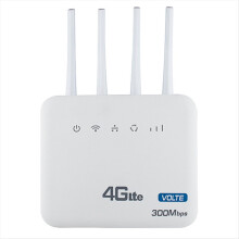4G LTE WiFi router WiFi 6 modem 300 Mbps pro Evropu, Afriku, Asii a EU zástrčku