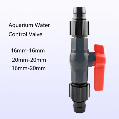 16 mm til 20 mm akvarieluft-vandregulator, flowrør, rørdeler 2