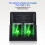 Batteriopladningsetui til Action 5 Pro/4 3