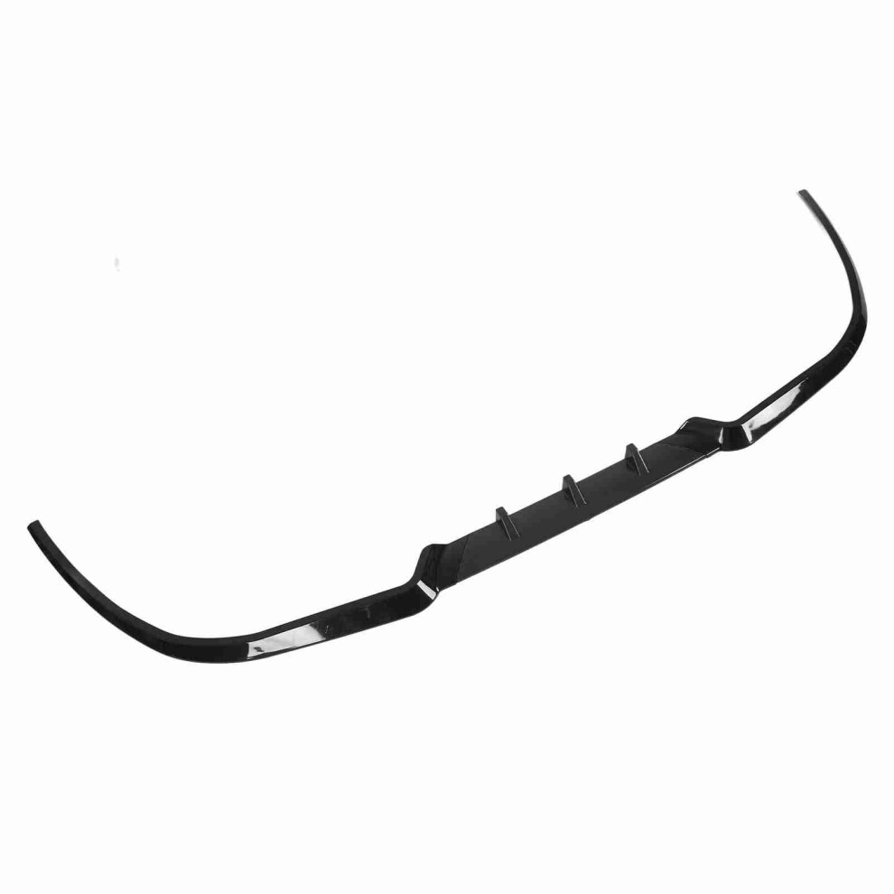 3Pcs Front Bumper Splitter Tough Delicate Corners Black 8320539201405