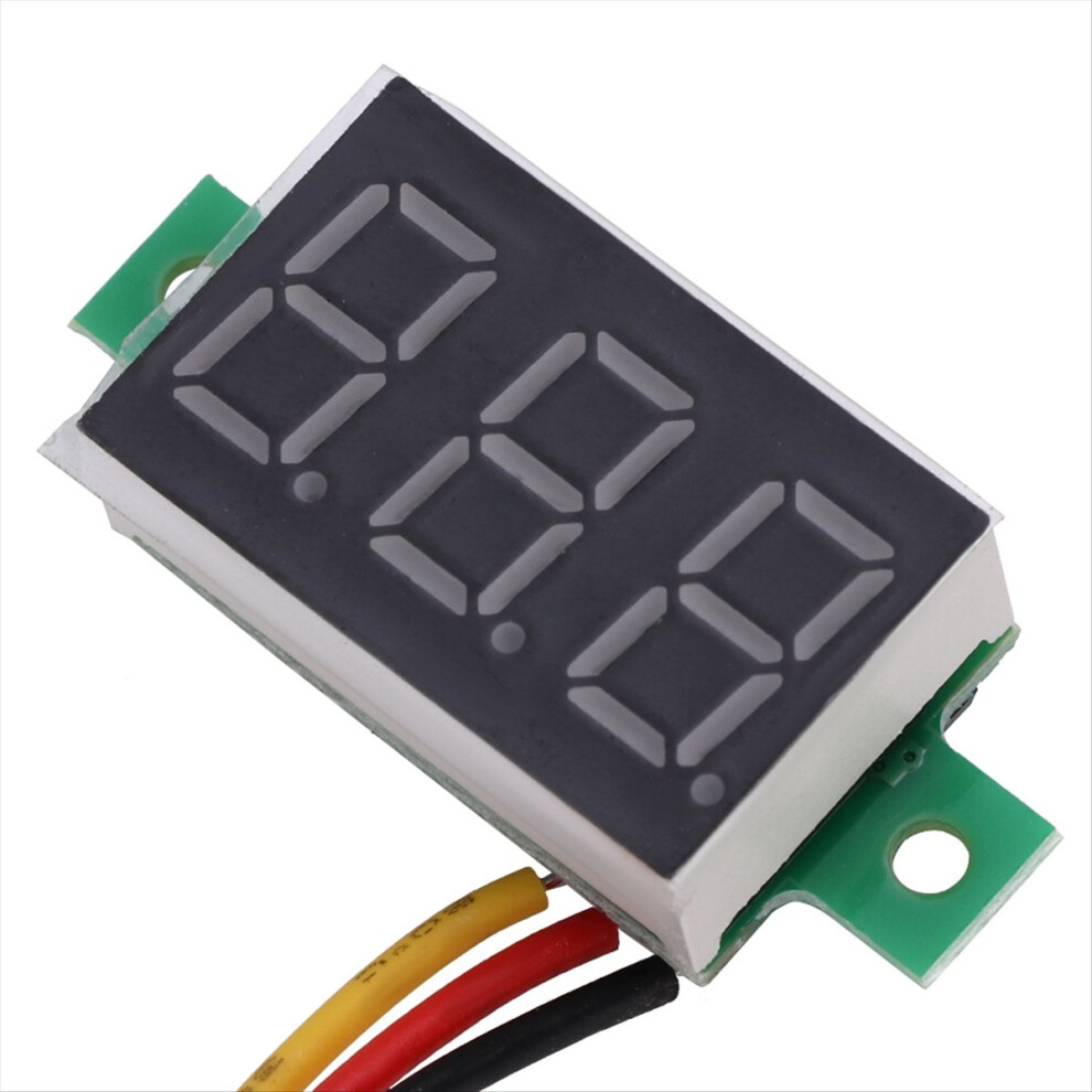 Safe Mini Digital Voltmeter Digital Voltmeter For Measure Voltage 4851660362726