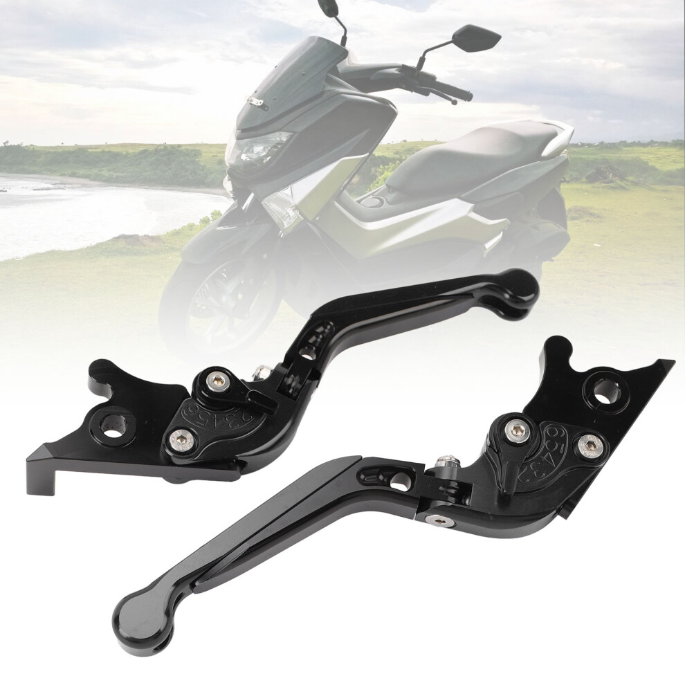 Folding Cnc Aluminum Clutch Brake Levers For Nmax 125/155 Black 4961349233114