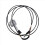 910/48800 Throttle Cable Assy with Lever for Backhoe Loader 2CX 1
