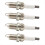 4 stk. 12122158252 FR7KPP332 tennplugg for E46 E60 E65 1