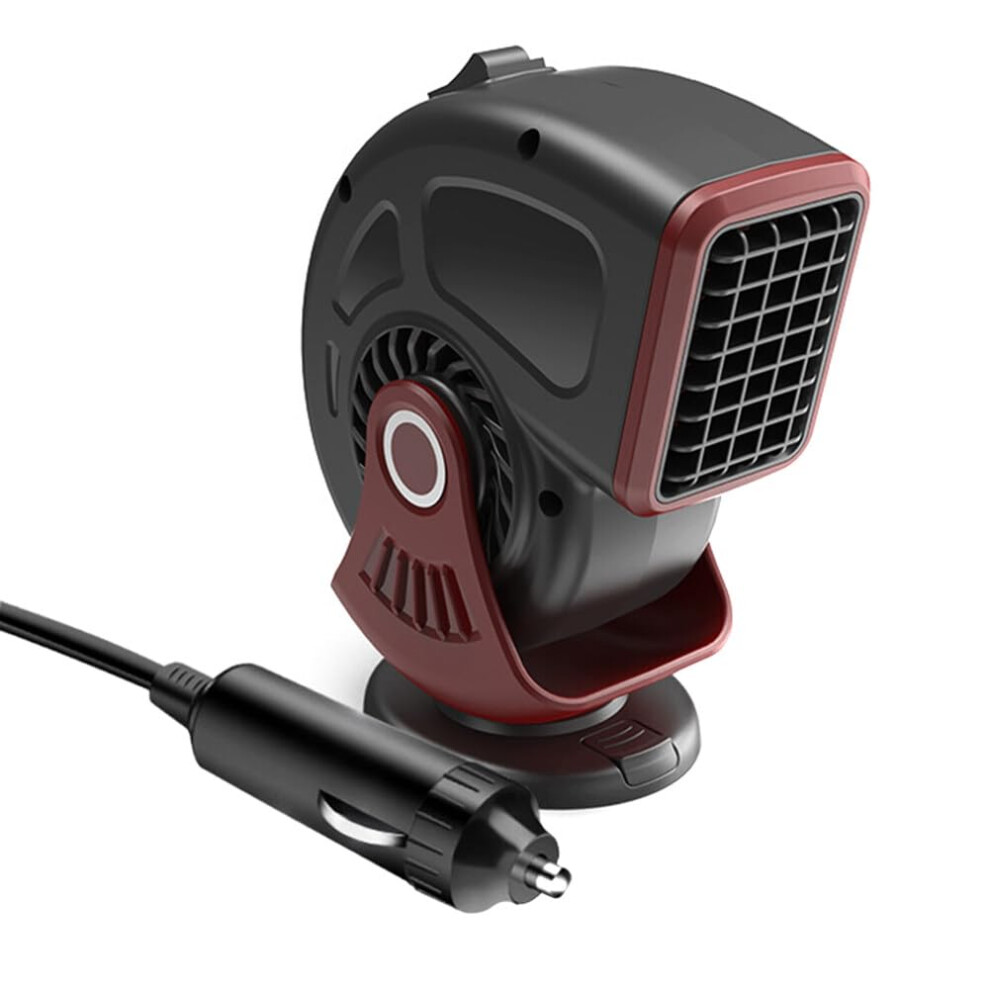 Car Heater 24V 150W Portable Windshield Demister Fast Heating Low Noise Air Purification Heating Cooling Red 9084446903287