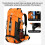 Waterproof Backpacking Mountaineering Backpack 60L 11