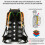 Waterproof Backpacking Mountaineering Backpack 60L 9